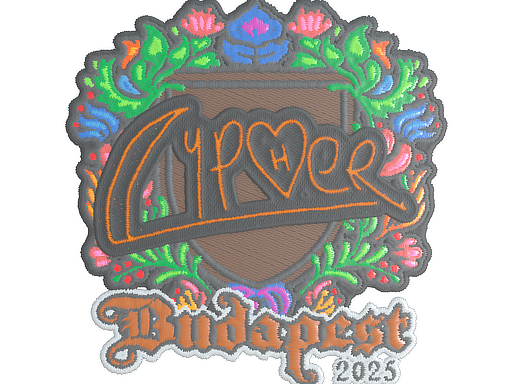 Cypher (Embroidered) | Budapest 2025