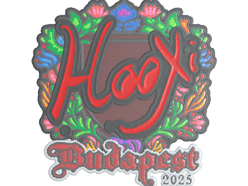 HooXi (Embroidered) | Budapest 2025