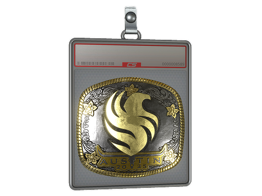Sticker Slab | Falcons (Gold) | Austin 2025