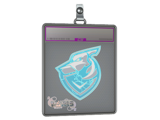 Sticker Slab: Grayhound Gaming (Holo) | Paris 2023