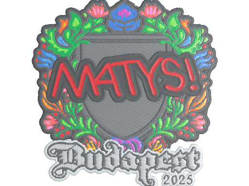 MATYS (Embroidered) | Budapest 2025
