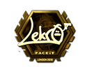 Lekr0 (Gold) | London 2018