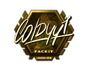 COLDYY1 (Gold) | London 2018