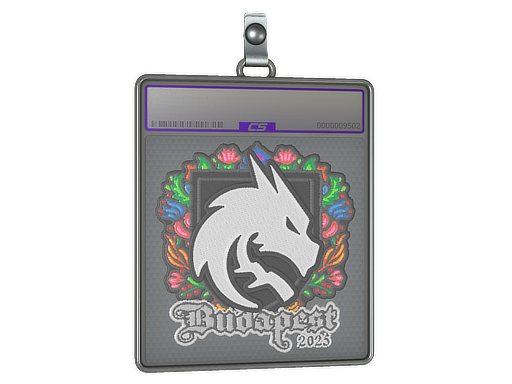 Sticker Slab: Team Spirit (Embroidered) | Budapest 2025