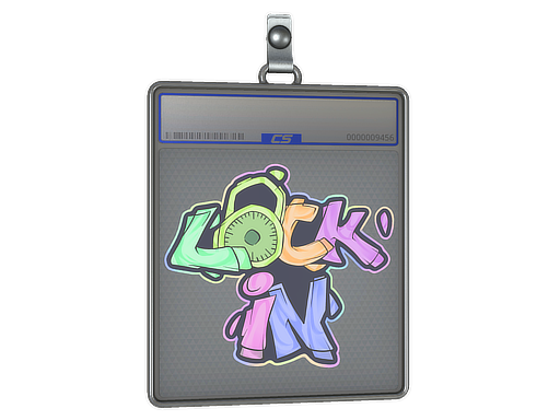 Sticker Slab: Lock In