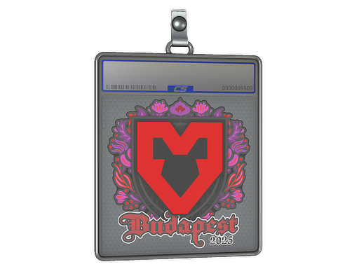 Sticker Slab: MOUZ | Budapest 2025