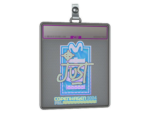 Sticker Slab: JUST (Holo) | Copenhagen 2024