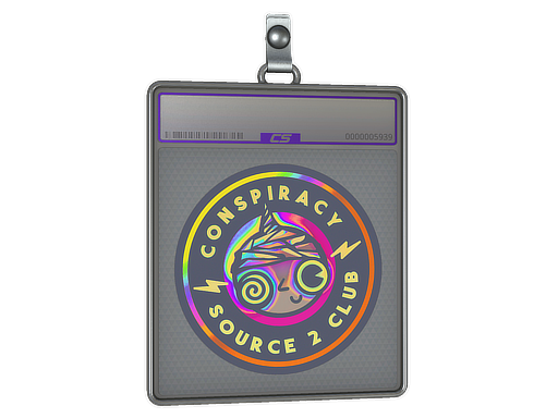 Sticker Slab | Conspiracy Club (Holo)