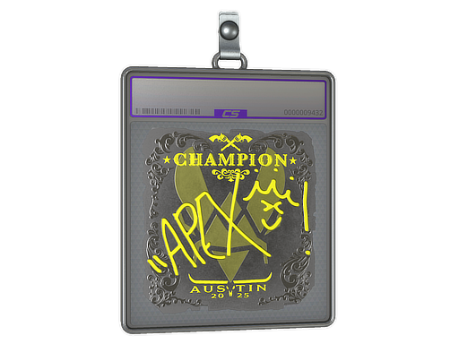Sticker Slab: apEX (Foil, Champion) | Austin 2025