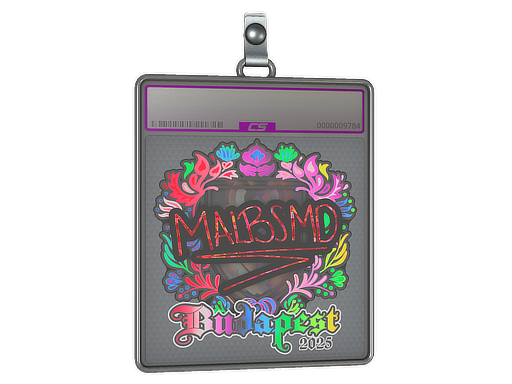 Sticker Slab: malbsMd (Holo) | Budapest 2025