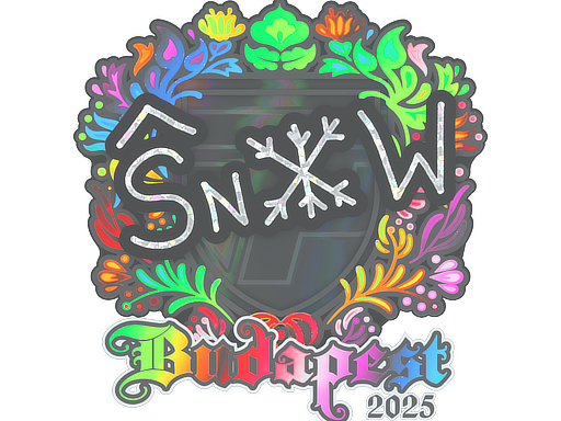 snow (Holo) | Budapest 2025