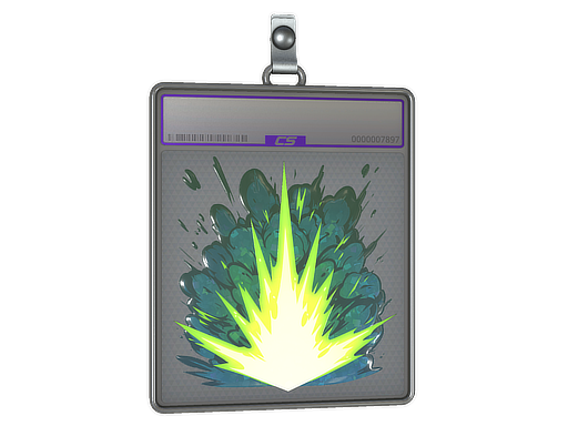 Sticker Slab: Boom Detonation (Glitter)