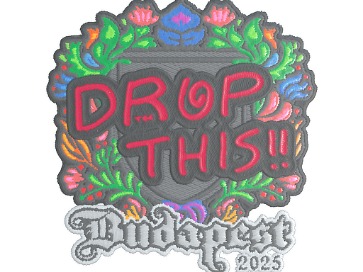 drop (Embroidered) | Budapest 2025