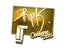 RpK (Gold) | Cologne 2015