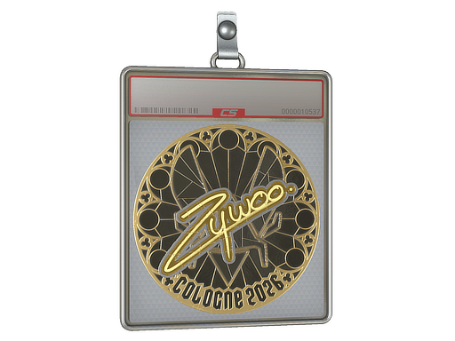 Sticker Slab | ZywOo (Gold) | Cologne 2026