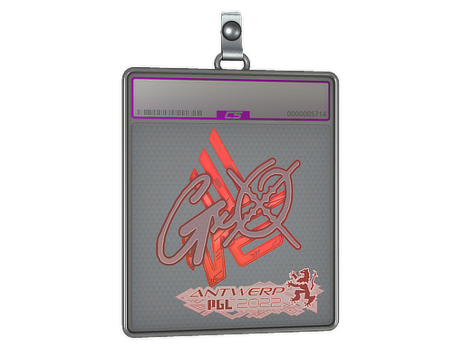 Sticker Slab | gxx- (Holo) | Antwerp 2022