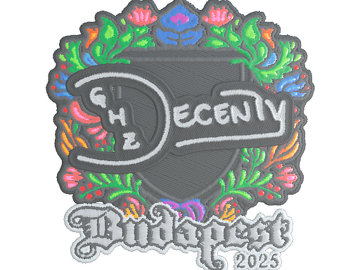 decenty (Embroidered) | Budapest 2025