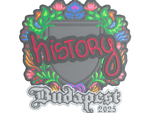 History (Embroidered) | Budapest 2025