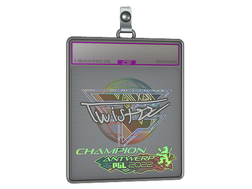 Sticker Slab: Twistzz (Holo, Champion) | Antwerp 2022