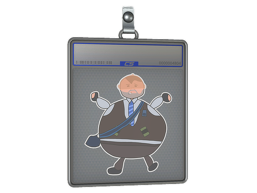 Sticker Slab: Poorly Drawn Number K