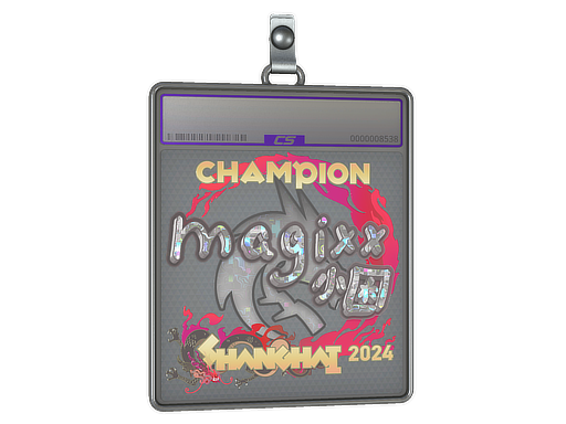 Sticker Slab: magixx (Glitter, Champion) | Shanghai 2024