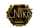niko (Gold)  | London 2018