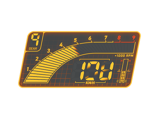 Digital Dashboard (Lenticular)