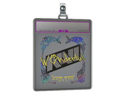Sticker Slab: w0nderful (Holo) | Austin 2025