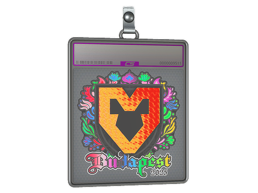 Sticker Slab: MOUZ (Holo) | Budapest 2025