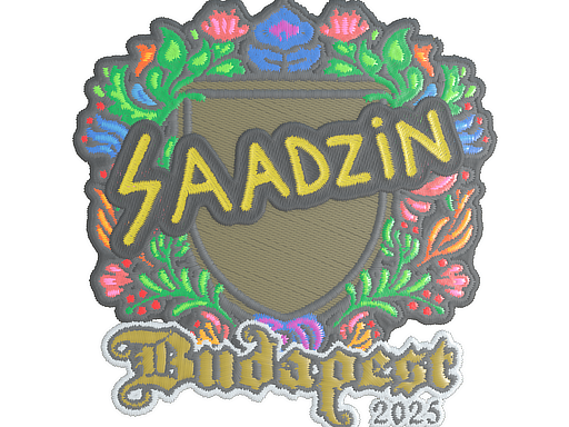 saadzin (Embroidered) | Budapest 2025
