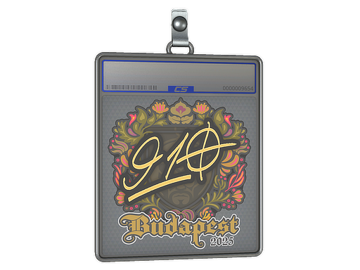 Sticker Slab: 910 | Budapest 2025