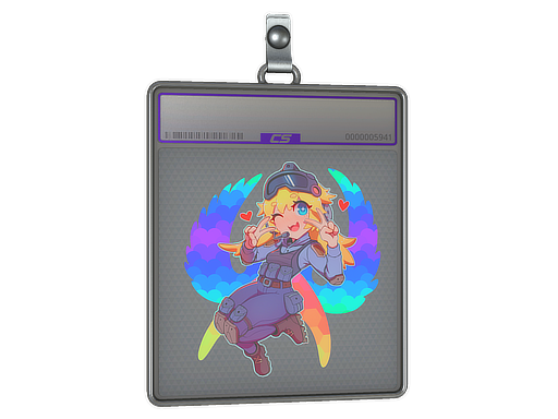 Sticker Slab: Kawaii CT (Holo)