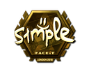 s1mple (Gold) | London 2018