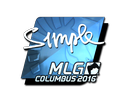 s1mple (Foil) | MLG Columbus 2016