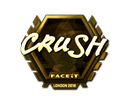 crush (Gold) | London 2018