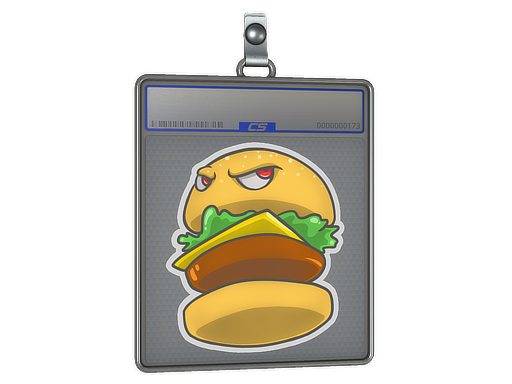 Sticker Slab: Bossy Burger
