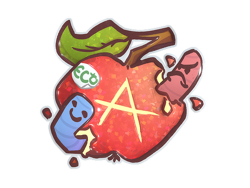 Apple A Day (Glitter)