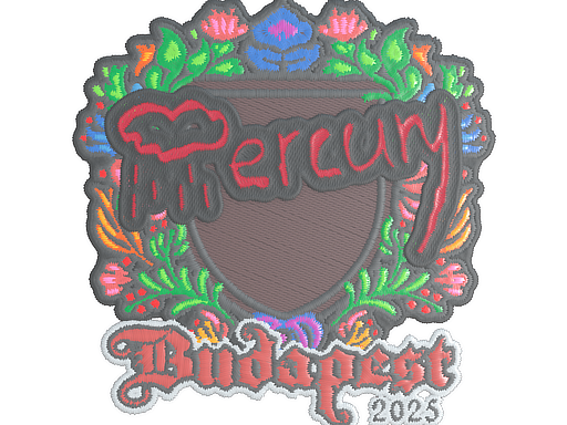 Mercury (Embroidered) | Budapest 2025