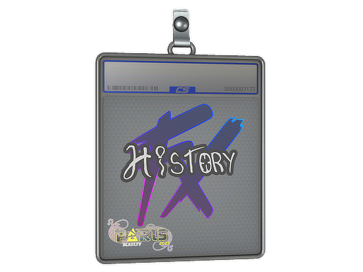 Sticker Slab | History | Paris 2023