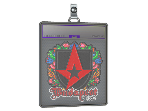 Sticker Slab: Astralis (Embroidered) | Budapest 2025