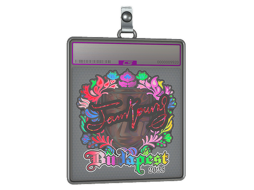 Sticker Slab | JamYoung (Holo) | Budapest 2025
