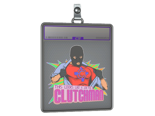 Sticker Slab: Clutchman (Holo)