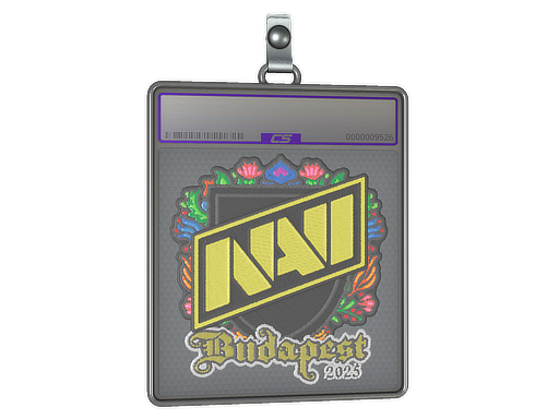 Sticker Slab: Natus Vincere (Embroidered) | Budapest 2025