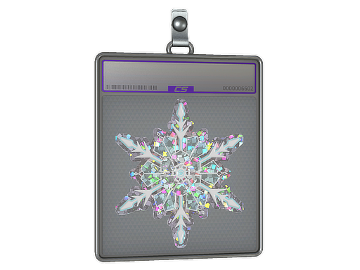 Sticker Slab: Snowfall (Glitter)
