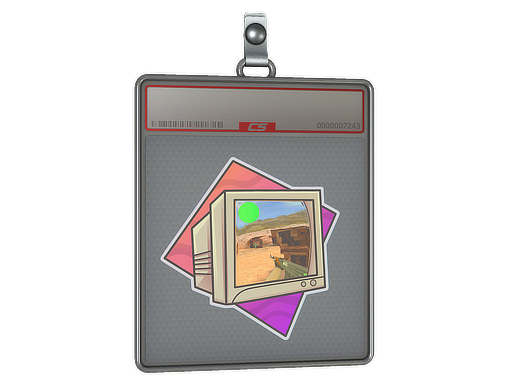 Sticker Slab: Old School (Lenticular)
