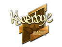 Kjaerbye (Gold) | Boston 2018