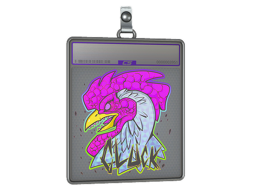 Sticker Slab: Cluck (Holo)