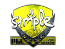 s1mple (Foil) | Krakow 2017