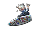 Sticker Bomb Surf K (Foil)