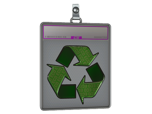 Sticker Slab: On An Eco (Foil)